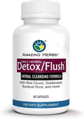 Amazing Herbs Detox/Flush Herbal Cleansing Formula - 60 Capsules