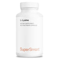 Supersmart L-Lysine 6000mg Essential Amino Acid - 180 Vegetarian Capsules