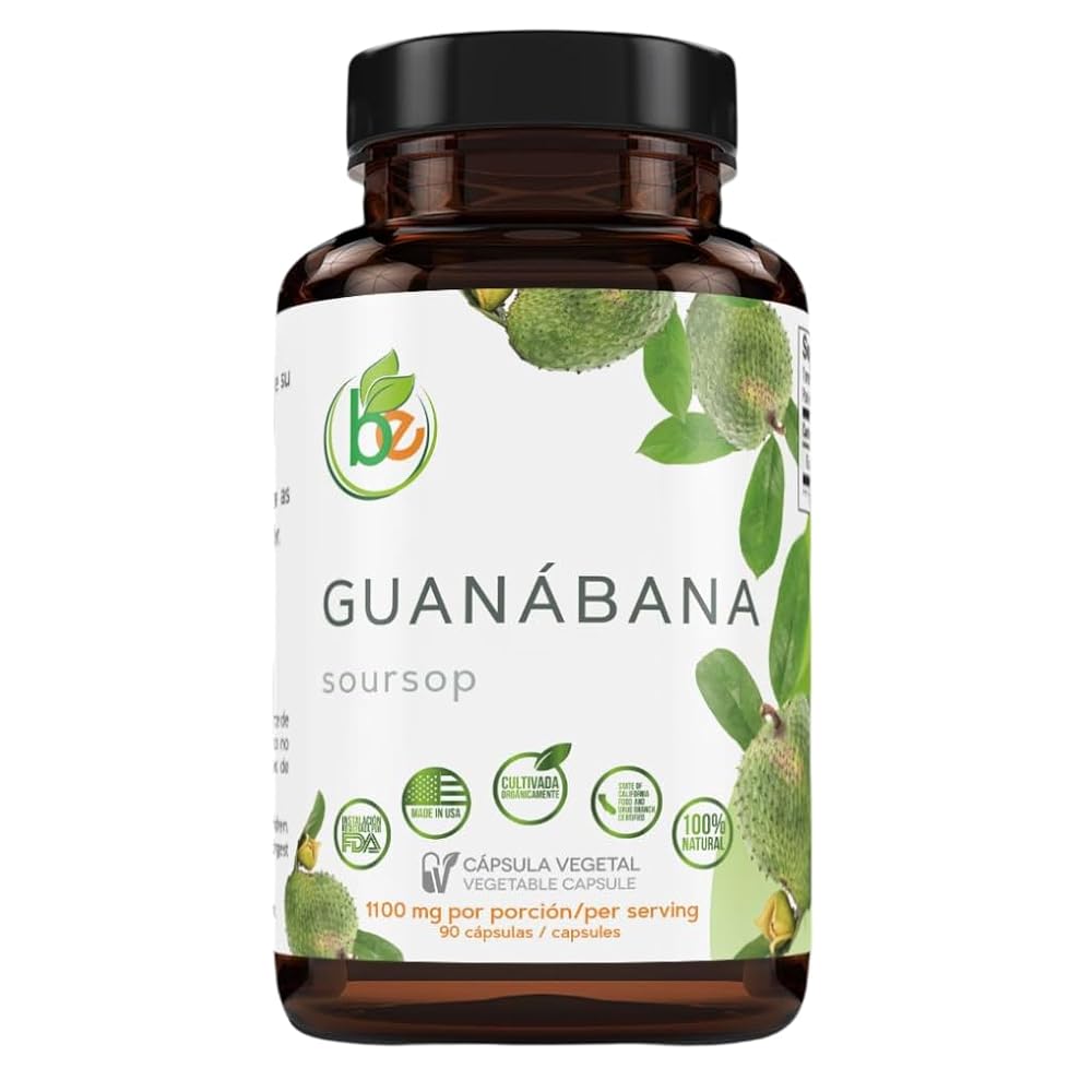 B-Experts Guanabana Soursop Herbal Supplement - 90 Capsules