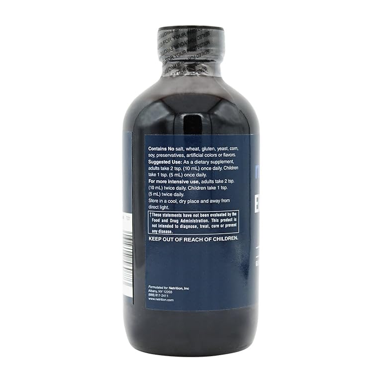Netrition Elderberry Extract Vegan Syrup - 8 fl. oz - image 4