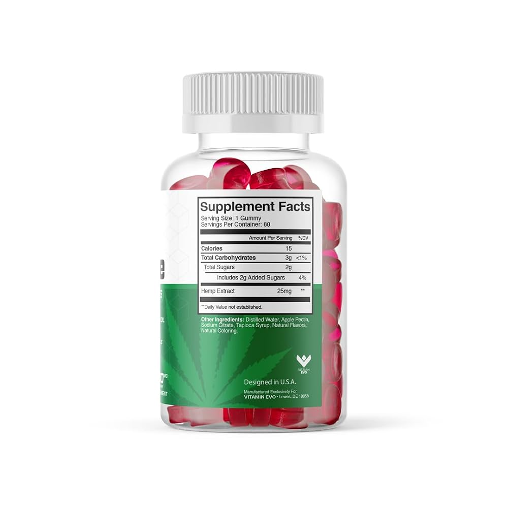 Vitamin Evo K2Life Hemp Gummies - 300 Gummies - image 3