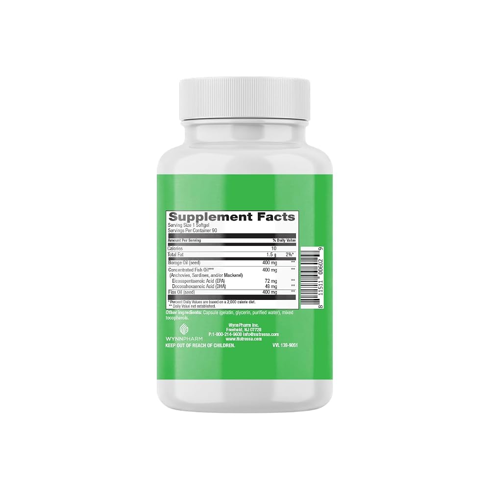 Nutressa Complete Omega Complex - 90 Softgels - image 3