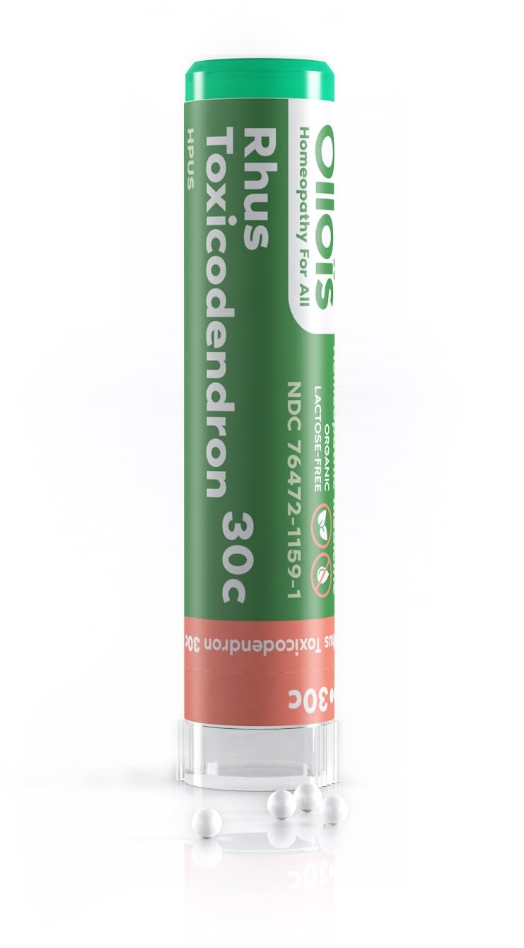OLLOÏS Rhus Toxicodendron 30C Organic Homeopathic - 80 Pellets