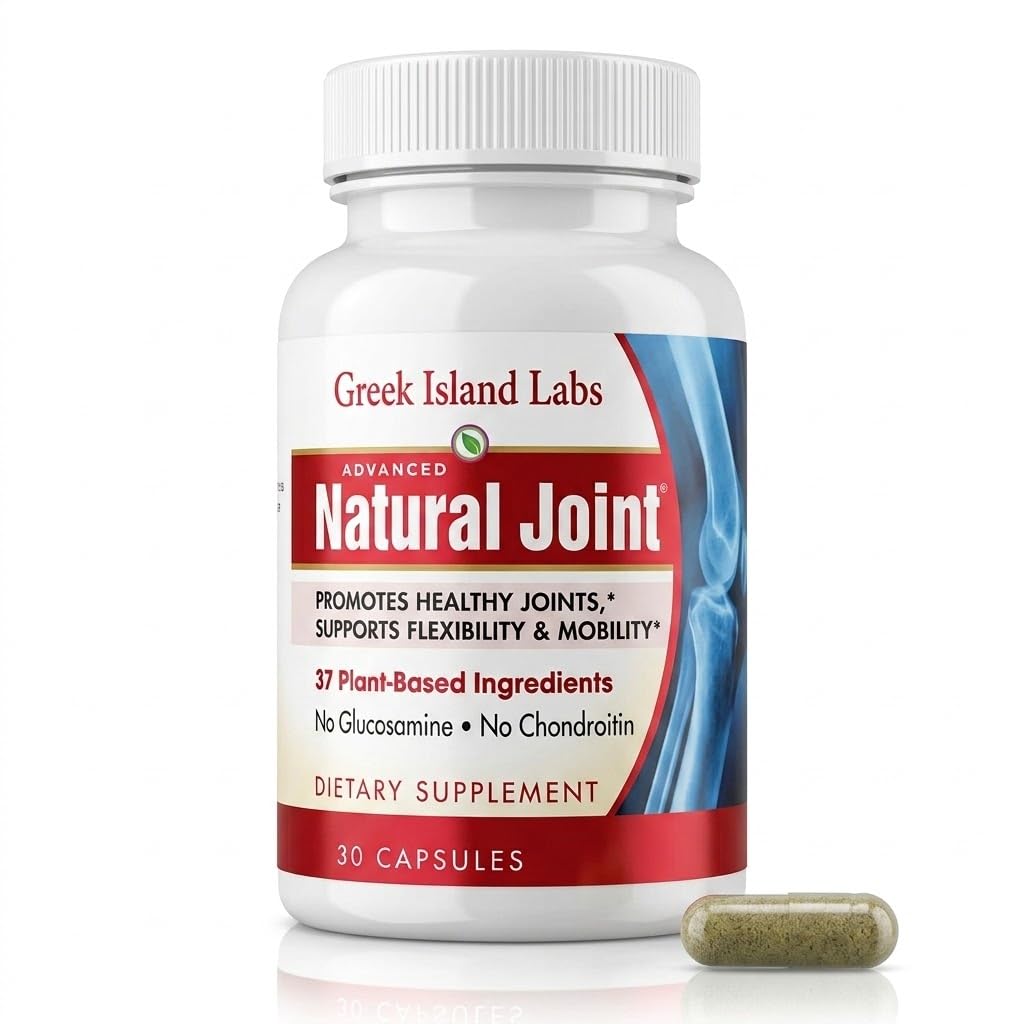 Natural Joint Advanced Organic Plant Based Joint Supplement - 30 Capsules - image 2