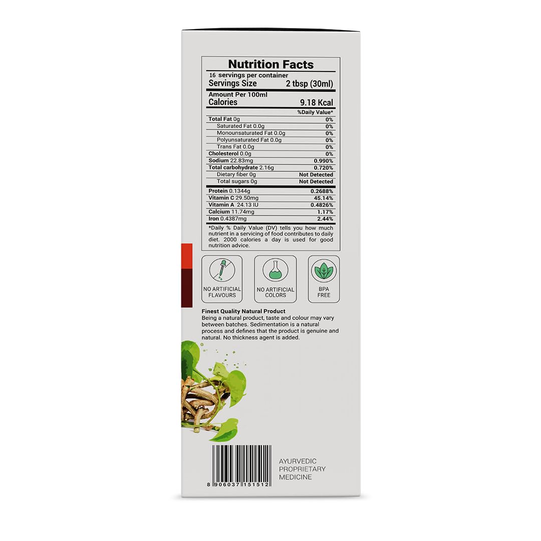 Krishna's Herbal & Ayurveda Patharchatadi Swaras Herbal Juice - 500 ml - image 9