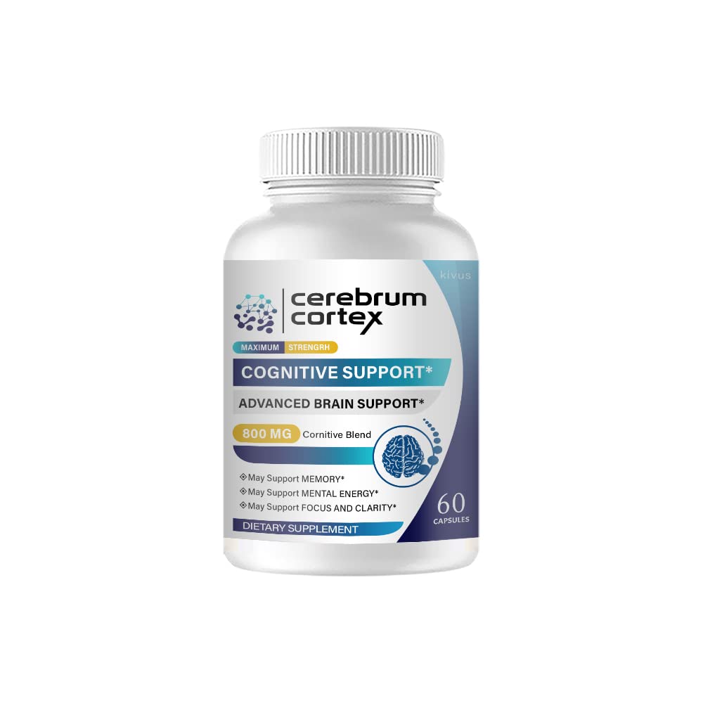 Kivus Cerebrum Cortex Cognitive Support - 60 Capsules