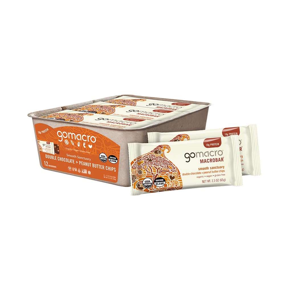 GoMacro MacroBar Organic Vegan Protein Bars