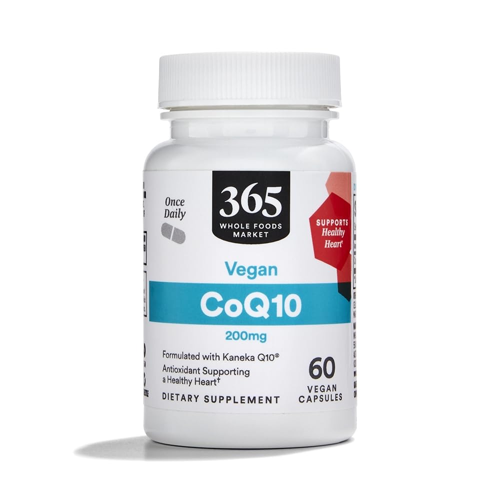365 by Whole Foods Market CoQ10 200mg - 60 Vegan Capsules