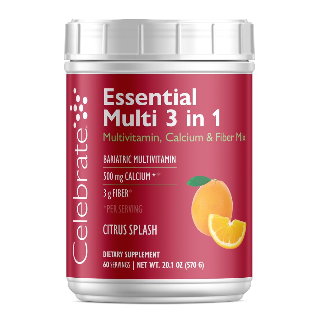 Celebrate Vitamins 3-in-1 Bariatric Multivitamin with Calcium Citrate