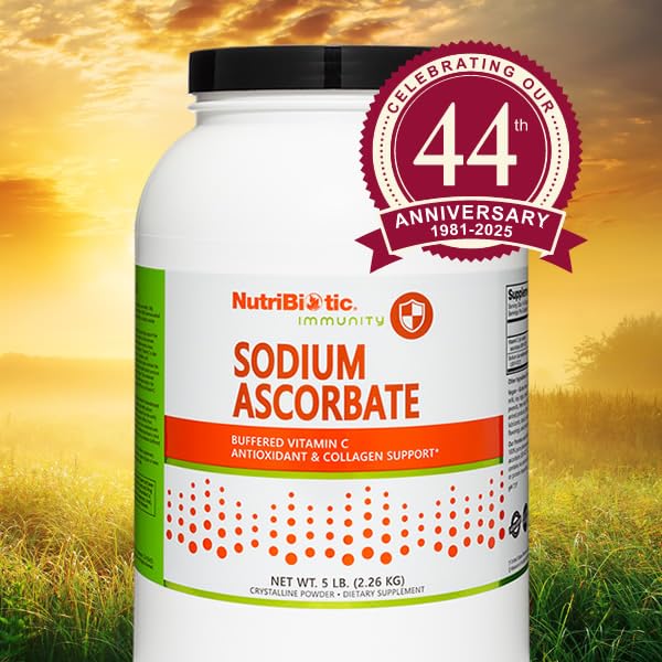 NutriBiotic Sodium Ascorbate Buffered Vitamin C Powder - 5 lb - image 5