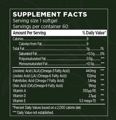 PURITANG Green Vegetable Omega 3 Plus Omega 6 - image 6