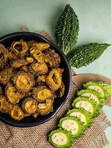 Rivera Karela Chips Bitter Gourd Healthy Snack - Pack of 2 - image 3