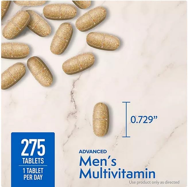 Generic Men's Daily Multivitamin Tablets - 275 Tablets - image 3