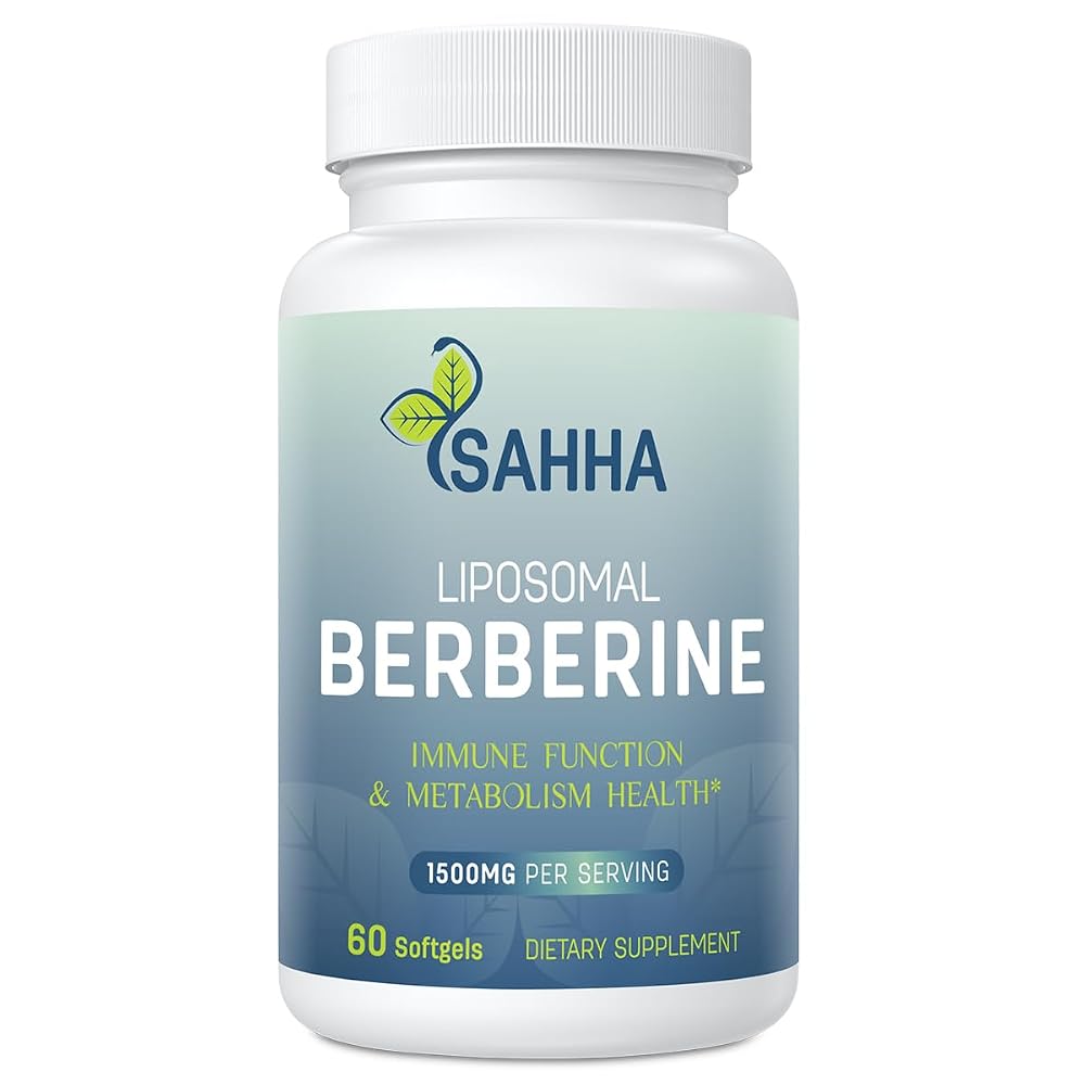 Sahha Liposomal Berberine HCL 1500mg