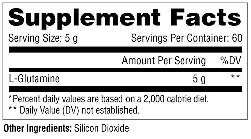Metabolic Nutrition Glutamine Powder - 300 Grams - image 2
