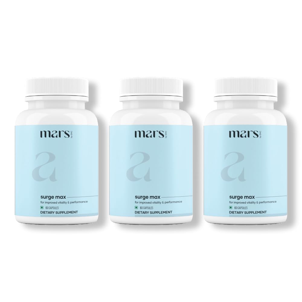 Mars by GHC Natural Surge Max Capsules - 60 Capsules