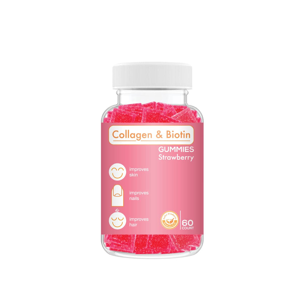 Safer Products Collagen Biotin Gummies - 60 Gummies