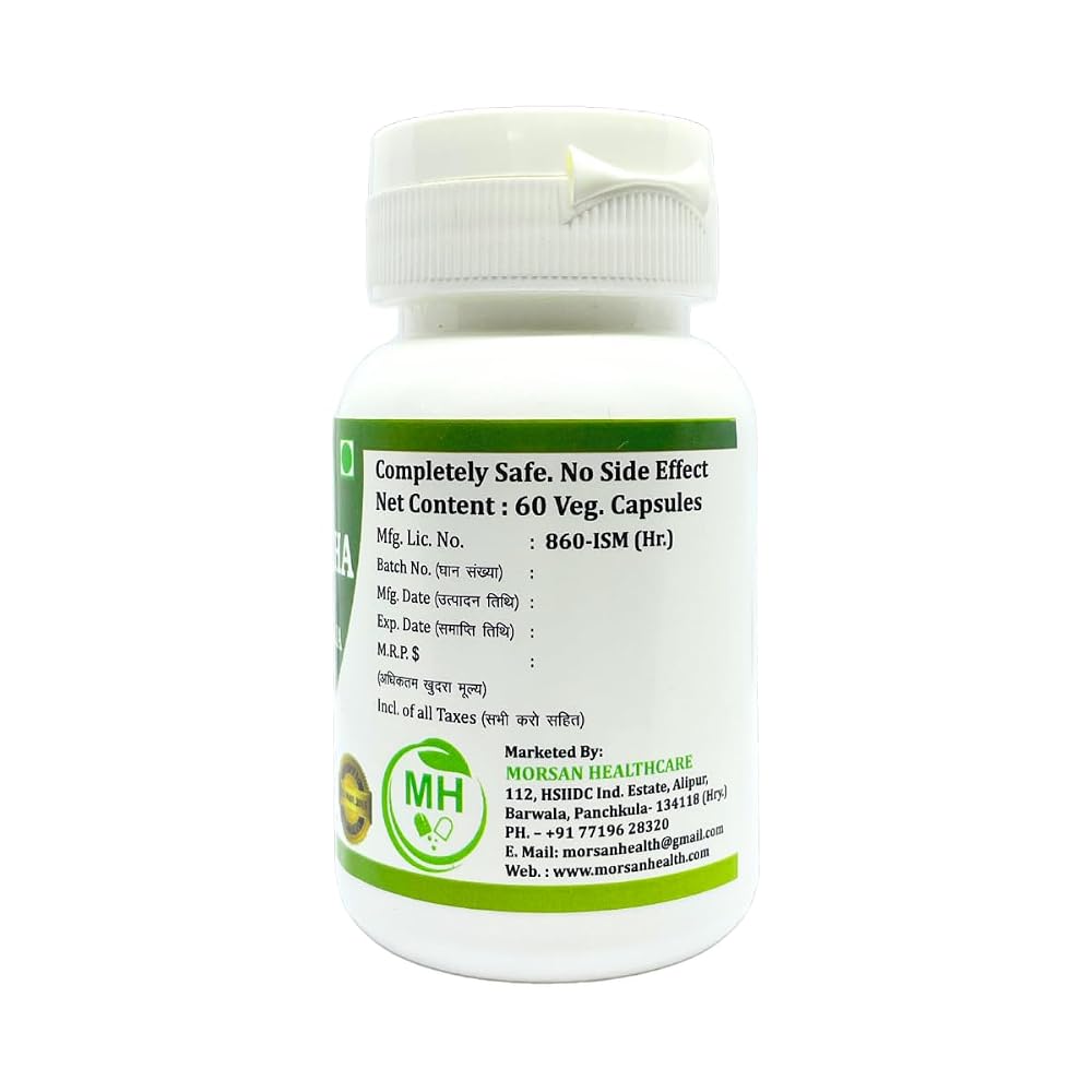 Morsan Healthcare Manjistha 500mg Herbal Supplement - 60 Capsules - image 4