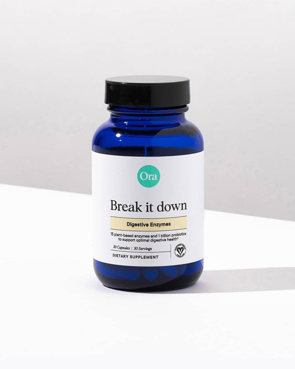 Ora Organic Multi-Enzyme Supplement with Probiotics - 30 Capsules - image 9