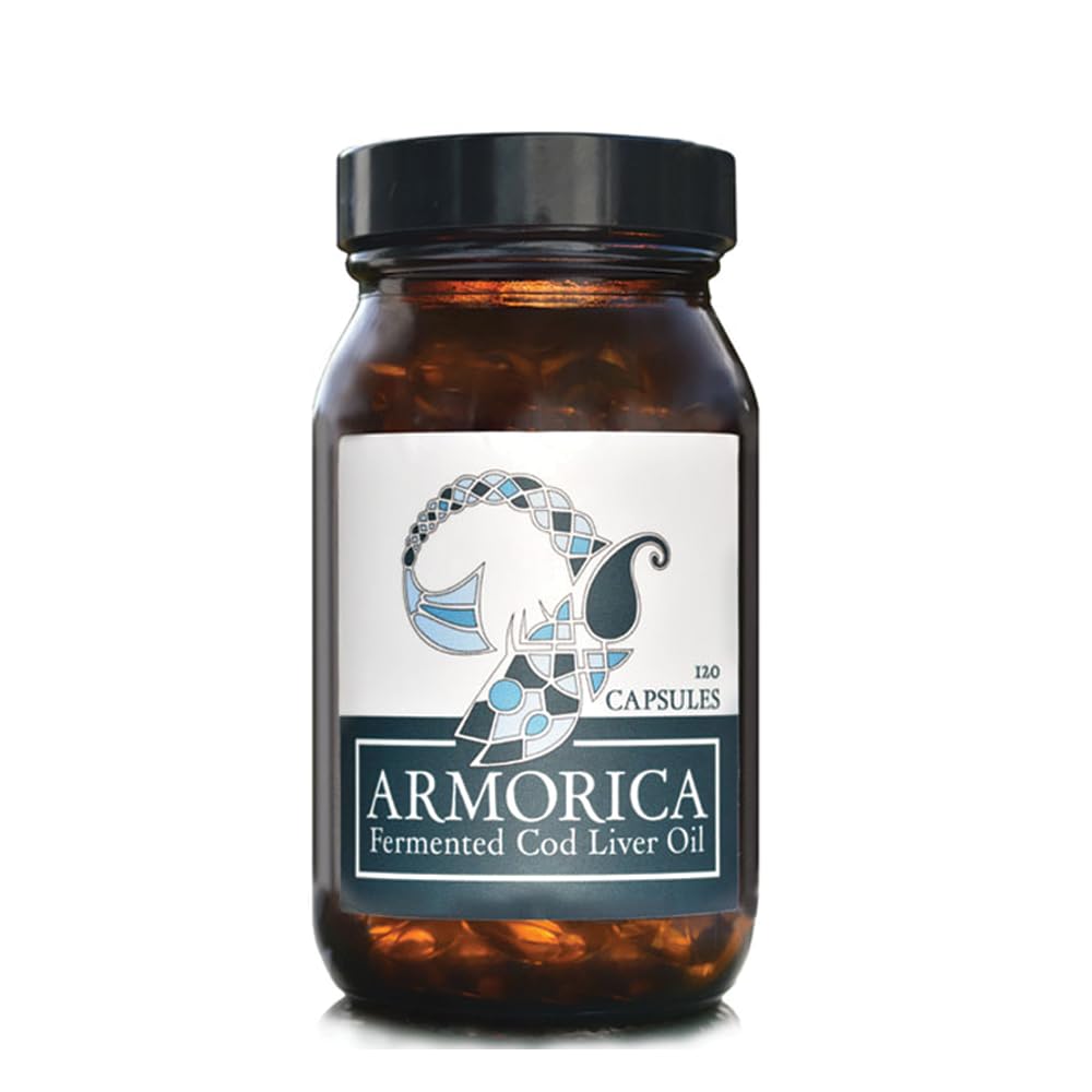 ARMORICA Fermented Cod Liver Oil - 120 Softgels