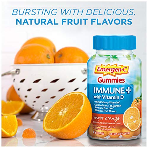 Emergen-C Immune+ Immune Support Gummies with Vitamin D - 45 Count - image 4