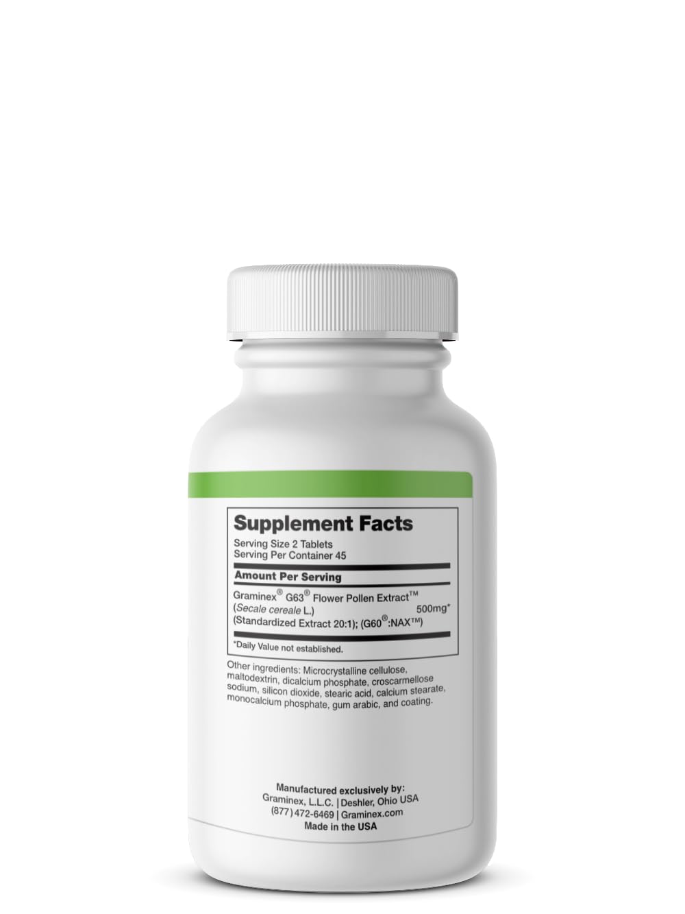 Graminex PollenAid Prostate Supplement - 90 Tablets - image 2