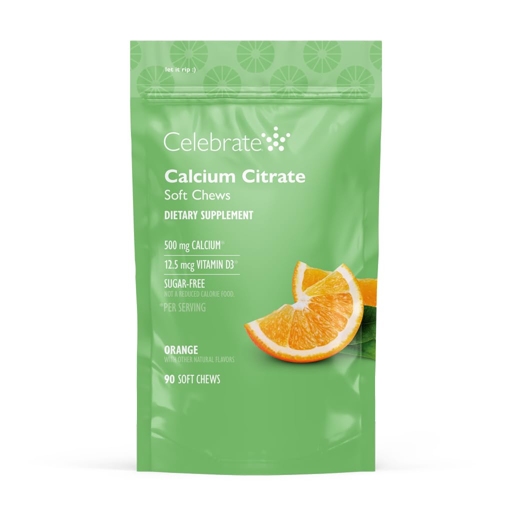 Celebrate Vitamins Bariatric 500mg Calcium Citrate Soft Chews
