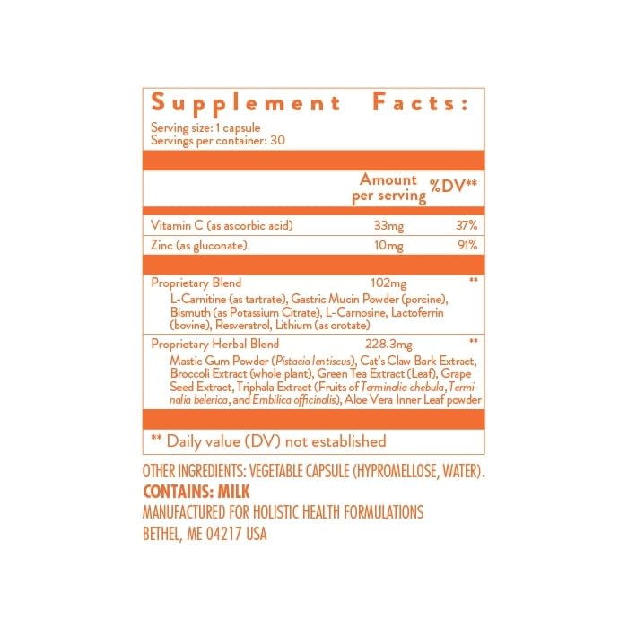 Holistic Health PeptiMycin Gut Health Supplement - 30 Capsules - image 3
