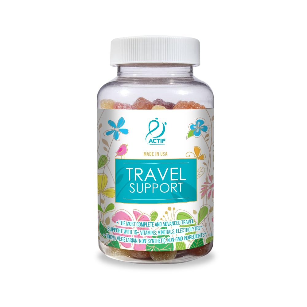 ACTIF Travel Mega Support Multivitamin - 90 Gummies