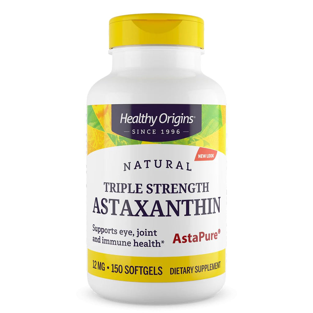Healthy Origins Astaxanthin AstaPure 12 mg - 150 Softgels