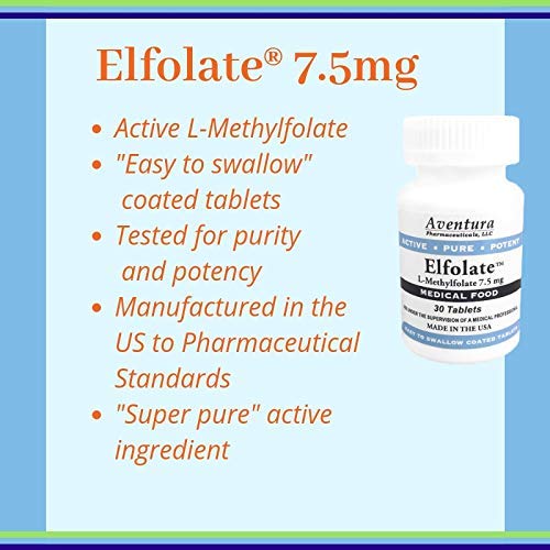 ELFOLATE L-Methylfolate 7.5mg - 30 Tablets - image 3