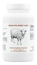Supreme Nutrition Grass Fed Sheep Liver, 120 Pure Ovine Liver Capsules