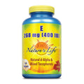 Nature's Life Vitamin E 400 IU - 250 Softgels