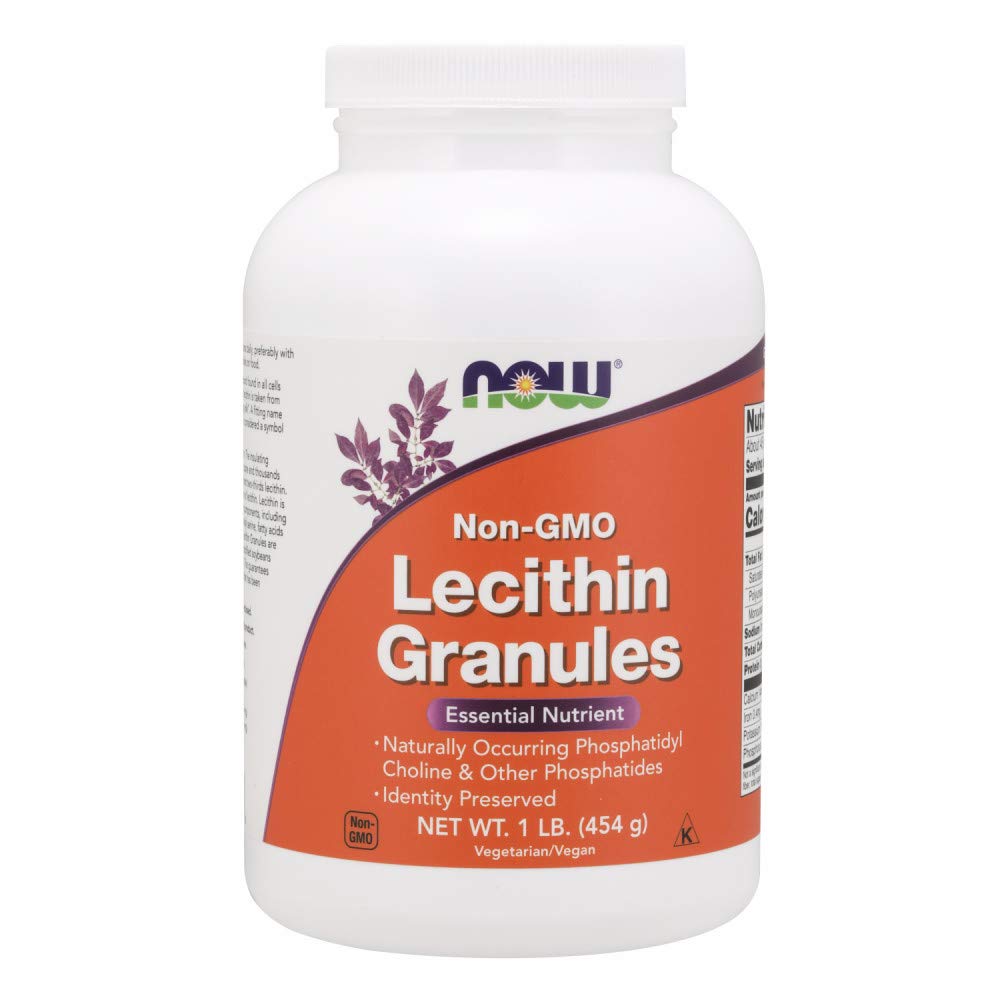 NOW Foods Lecithin Granules Non-GMO - 1 Pound