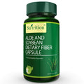 Na'trition Aloe Vera Gel Extract Capsules with Soybean Fiber - 80 Capsules