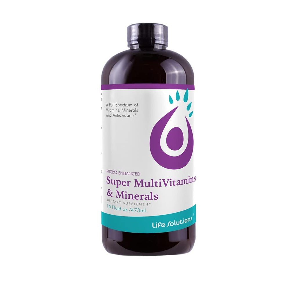Life Solutions Liquid Super Multivitamin and Minerals - 16 fl oz