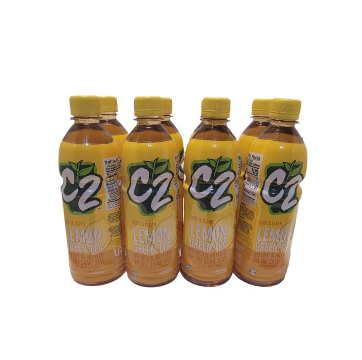 Generic Green Tea Lemon Flavour Liquid - 8 Pack