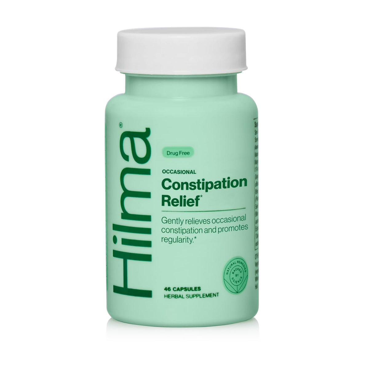 Hilma Occasional Constipation Relief - 46 Vegan Capsules