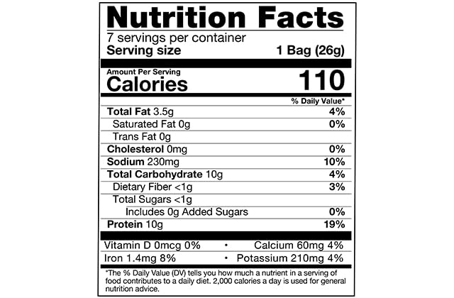 Livea. Meal Replacement Chipotle BBQ Crisps - 7 Count - image 2