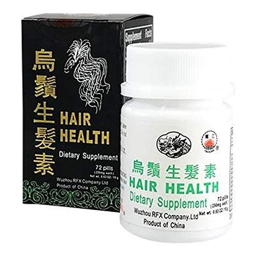 ZHILINNNN Hair Health Wu Xu Sheng FA Su - 72 Pills x 12