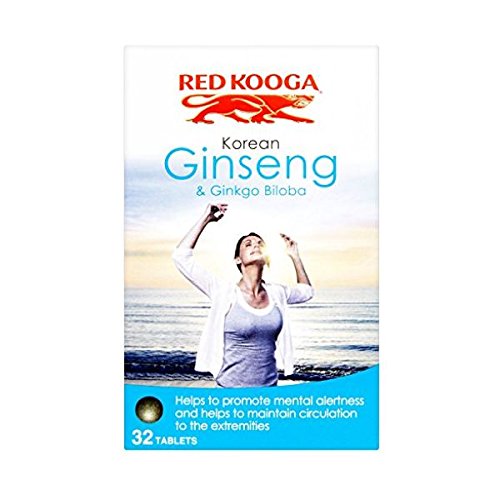 Red Kooga Ginseng & Ginkgo Biloba - 32 Capsules