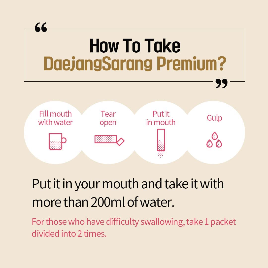 migung365 Daejang Sarang Premium Psyllium Husk Fiber - 30 Sticks - image 3