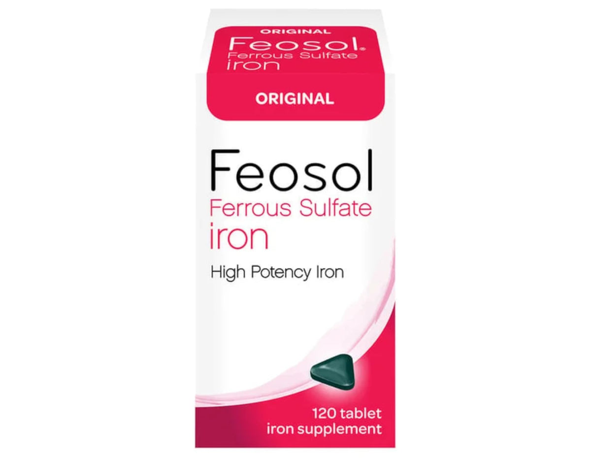 Feosol Original Ferrous Sulfate Iron Supplement - 360 Tablets