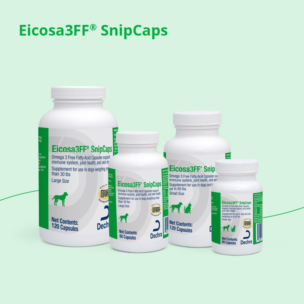 Eicosa3FF SnipCaps Omega-3 Free Fatty Acid Capsules - 120 Capsules - image 5