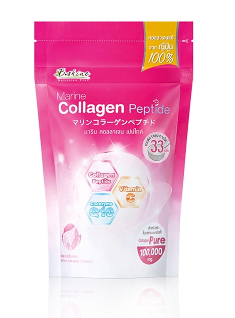 B Shine Marine Collagen Peptide Powder - 1 Serving