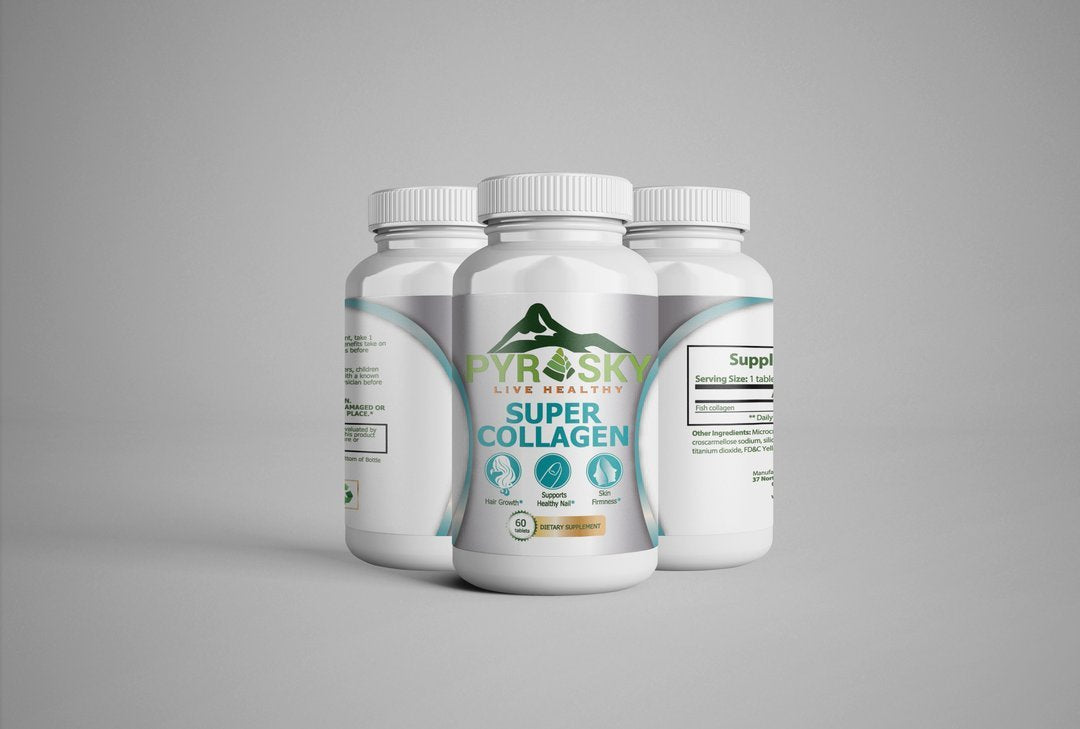 Pyrasky Nutrition Advanced Super Collagen - 60 Capsules - image 2