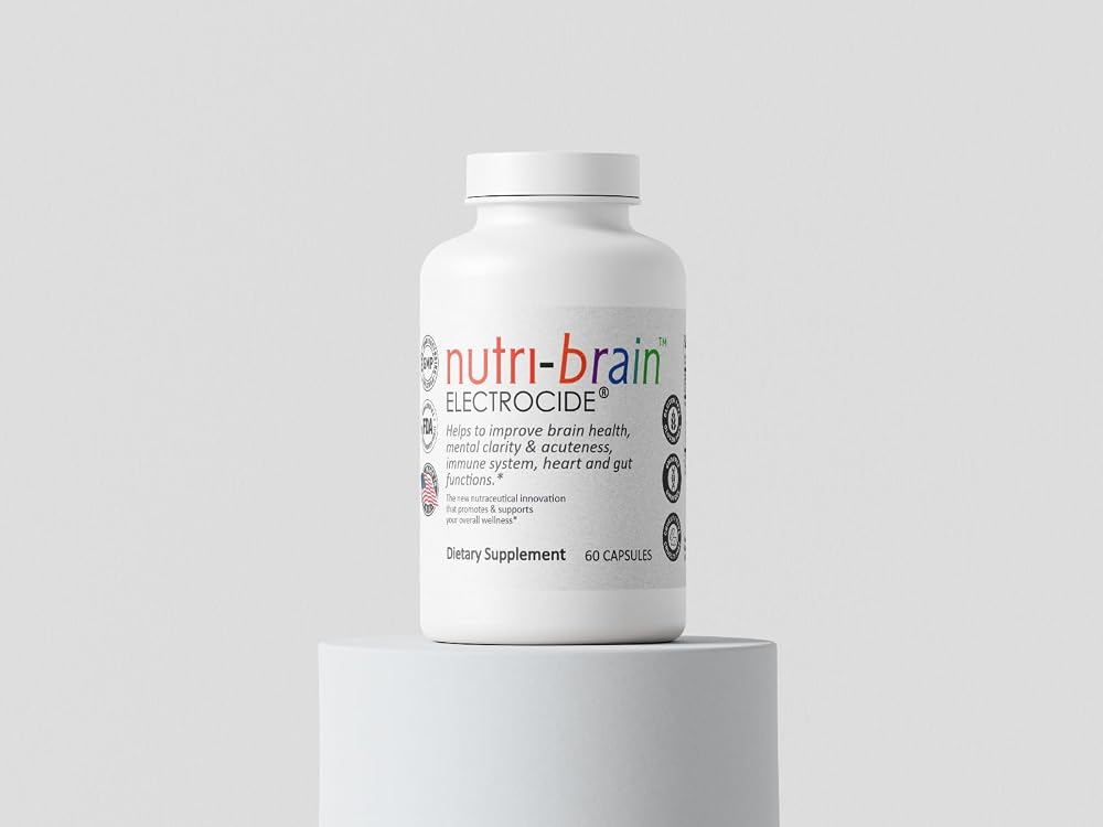 nutri-brain Memory & Focus Brain Health Supplement - 60 Capsules