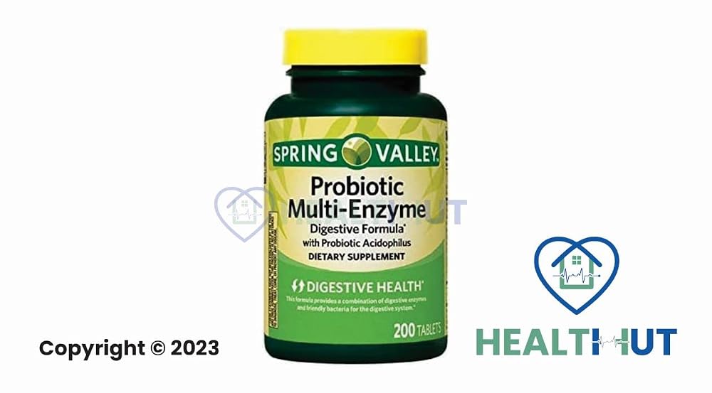Spring Valley Probiotic Multi-Enzyme Digestive Formula Tablets - 200 Count - image 3