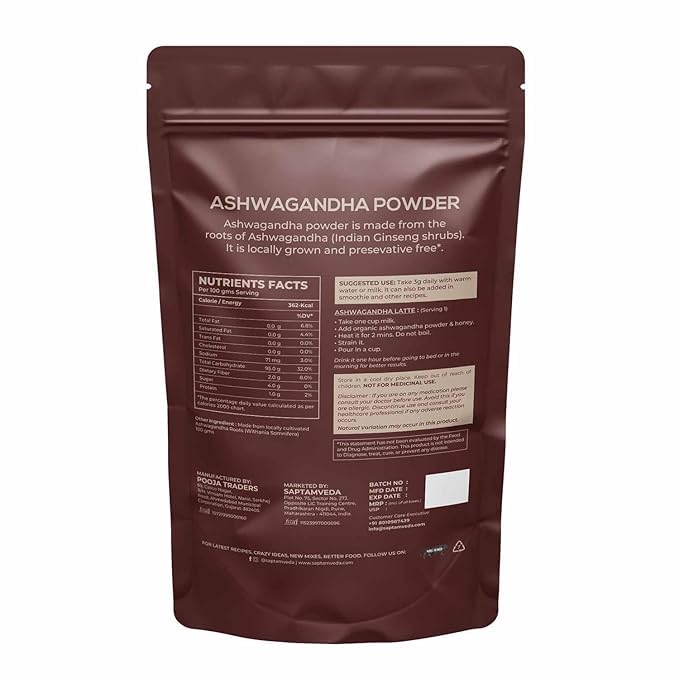 Generic Ashwagandha Roots Powder - 150g - image 4