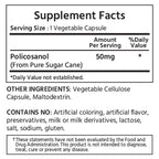ML Naturals Policosanol 50mg Vegetable Capsules